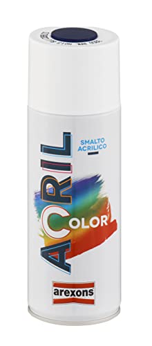 Arexons Bomboletta Smalto Spray Acrilico 3950 Blu Cobalto Ral 5013, 7, 400 Ml (Confezione Da 1)