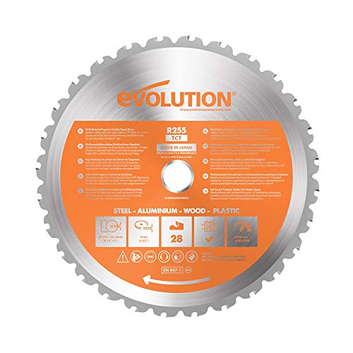 Evolution Power Tools Rage255Blade - Lama Da Taglio Multiuso Per Rage3, 25,4 Cm