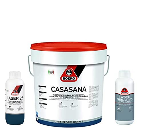 Kit Boero Casasana 14Lt - Laser 23 1Lt - Laser Fissativo 1Lt