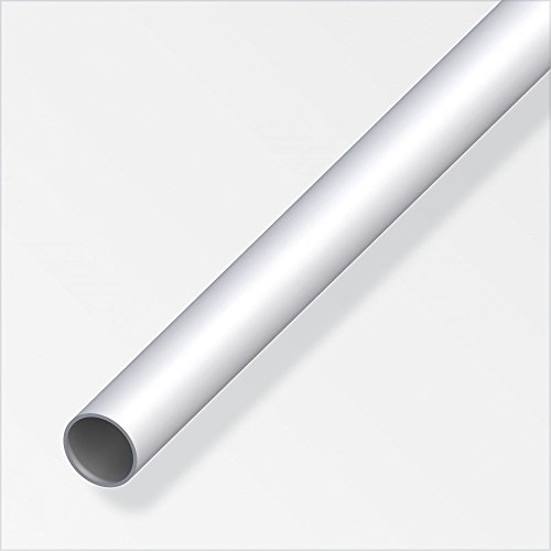 Rotonda Tubo 1 M X 8 Mm X 1 Mm – Alluminio Anodizzato Argento