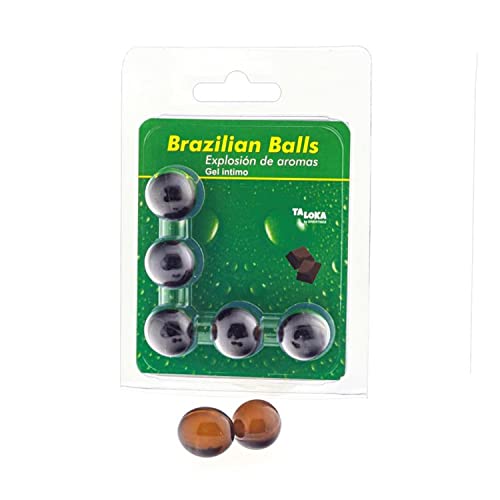 5 Brazilian Balls Explosion De Aromas Gel Intimo - Chocolate