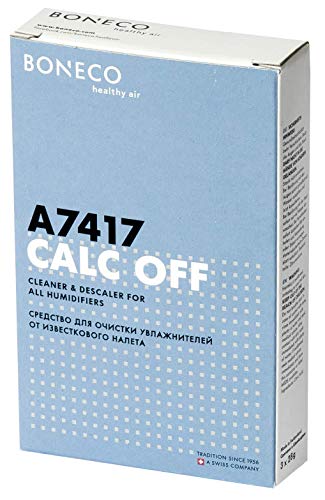 Boneco Calc Off A7417 - Agente Detergente E Decalcificante Ecologico Per Tutti Gli Umidificatori - Fino A 3 Applicazioni