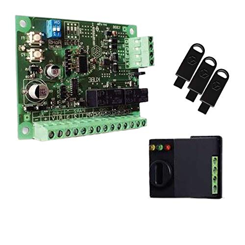 Kit Di 3 Chiavi Elettroniche Keyedge Con Lettore Keydoor E Scheda Kube - Cia Trading Kitkeyedge