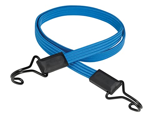 Master Lock 3226Eurdat Cinghia Elastica Con Ganci [Cavo 120 Cm] [Gancio Invertito] - Ideale Per Giardinaggio, Trasporto, Trasloco, Campeggio