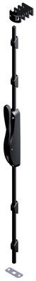 La Croisee Ds - Cremone Pompiere A Leva Deesse 6887 - Finitura: Nero Ral 9005 -
