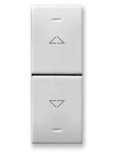 Commutatore Pulsant.2P 10A Domus 1Mod Ral9010 250V