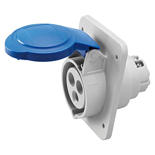 Gewiss 62205H Presa Fissa Cee Da Incasso A 10 2P+T 16A 200-250V 50/60Hz - Ip44
