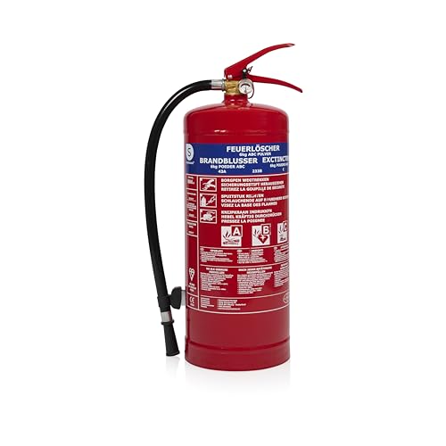 Smartwares Fex-15162 Estintore, Tipo Abc, 6 Kg (A Polvere)