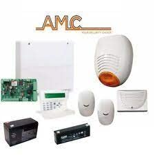 Kit Antifurto Allarme Gsm Amc Italia C24 Plus Casa Negozio Capannone Sirena Esterna Sensore Combinatore Vers. Completa Batterie Incluse!!
