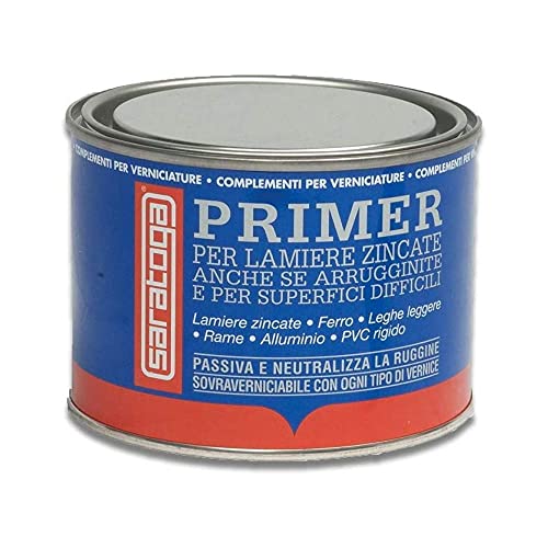Primer Sintetico Per Lamiere Zincate Grigio Lt. 0,500