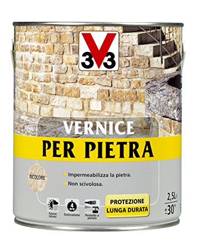 V33 Vernice Per Pietra Incolore