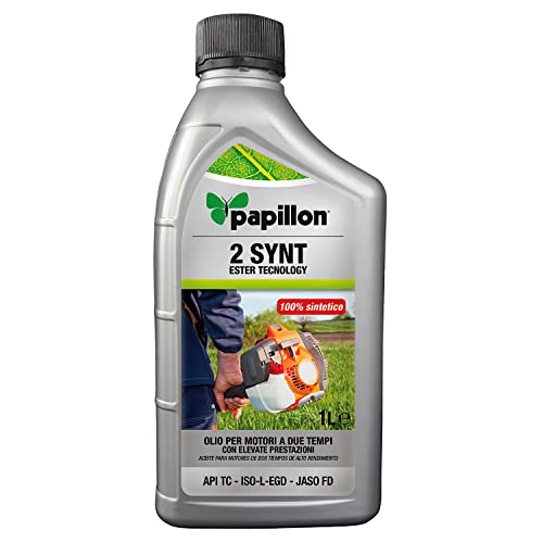 Papillon 8062911 - Olio Motore 2 Tempi, 1 Litro, Cranberry