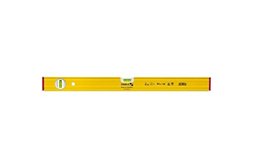 Livella Livello Per Muratore Stabila Cm. 120 Alluminio 2 Bolle Modello 80 As