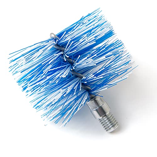 Baretto Spazzola Ricambio Per Kit Per Pulizia Della Stufa A Pellet - 1 Scovolo Standard In Nylon Da 80Mm