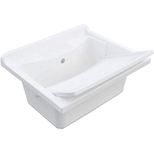 Pilozzo Lavatoio E Tavola Strizzatoio Asse Lavapanni Polipropilene 60 X 50 Cm