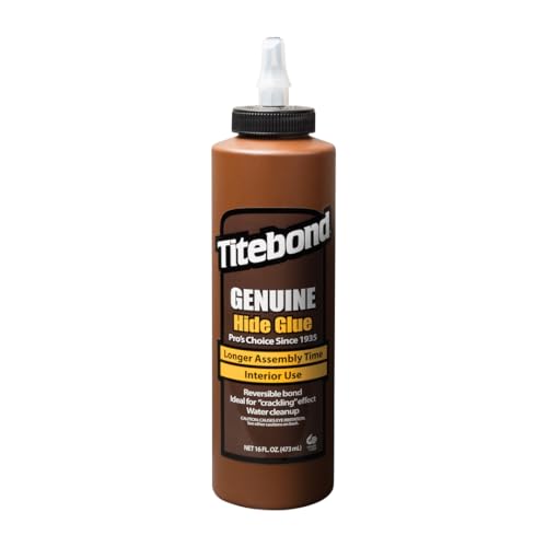 Titebond Colla Della Pelle Di Legno Adesivo Direttamente Verarbeitbarer – Colla Per Legno, 473 Ml, 501/4