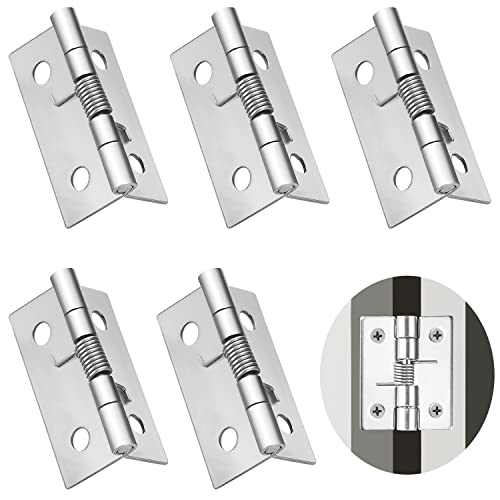 Cerniere Per Ante Cerniera Per Ante Cucina Cerniere Per Legno Grandi 5 Pezzi Cerniera Acciaio Inox Cerniera A Molla Kit Cerniere Senza Viti Per Mobili
