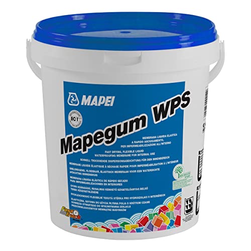 Mapei Mapegum Wps Membrana Liquida 5Kg, Grigio Chiaro