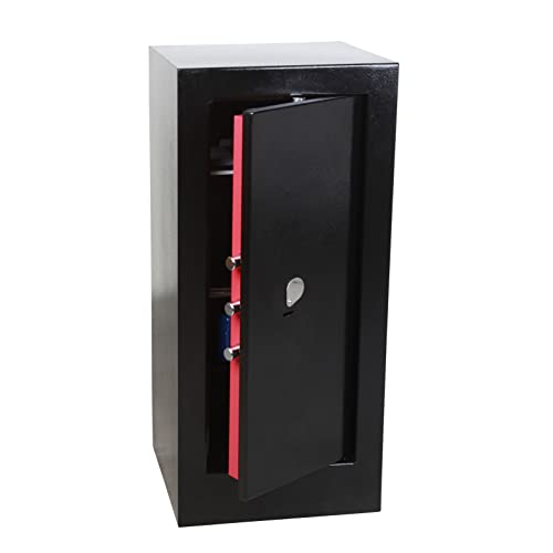 Armadio Di Sicurezza A Ripiani Technomax, Linea Home Safe, Modello Hs/20, Misure H.800Xl.365Xp.320 Mm.