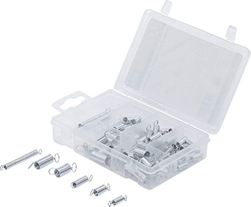 Bgs Diy 88173 | Assortimento Di Molle | 65 Pezzi | Molle Di Trazione | In Scatola Di Assortimento