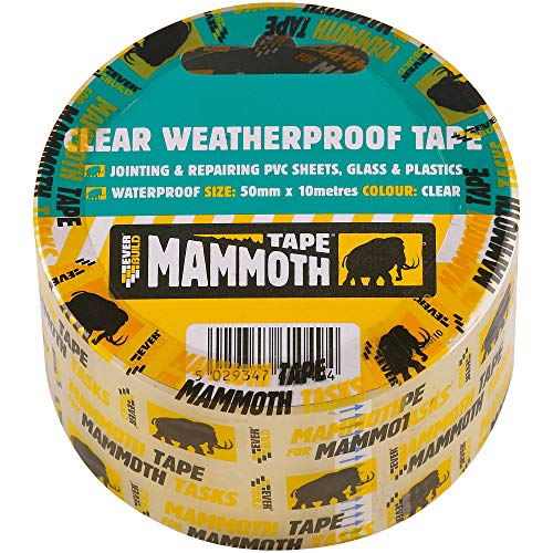 Everbuild 2Clear10-Ebd - 50Mm X 10M Nastro Impermeabile - Chiaro