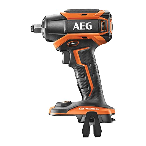 Aeg Bss18C12Zb6-0 Avvitatore Ad Impulsi ½ Quadro Brushless A Batteria 18V, Coppia Di 300 Nm, 4.000 Impulsi Al Minuto, Velocità Di 3.000 Giri/Minuto, E