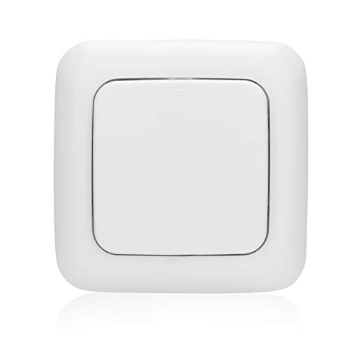 Interruttore Da Parete Senza Fili - Funzionamento A Batteria - Plug & Connect - Smartwares - Sh4-90162, Bianco