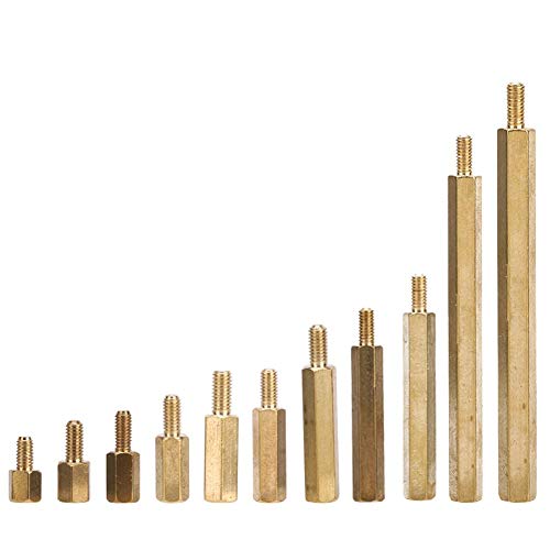Distanziatore Esagonale, Distanziatore In Rame, Distanziatore In Ottone, Dadi Esagonali A Testa Singola M3, Kit Assortimento Di Dadi Per Viti Distanzi
