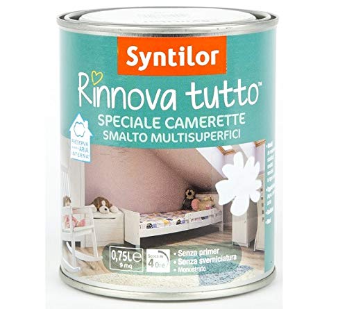 Smalto Rinnova Tutto Speciale Camerette - 0,75 L - Colore: Nuvola