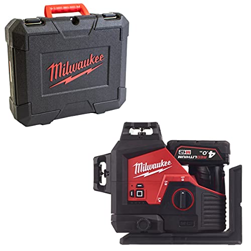 Milwaukee 4933478102 Laser Verde M12 A 3 Linee 360°