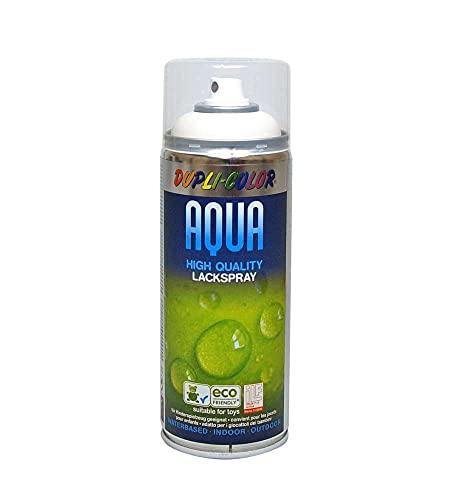 Dupli-Color 252570 Aqua Eco+ Ral 9010 Bianco Puro Opaco 350 Ml