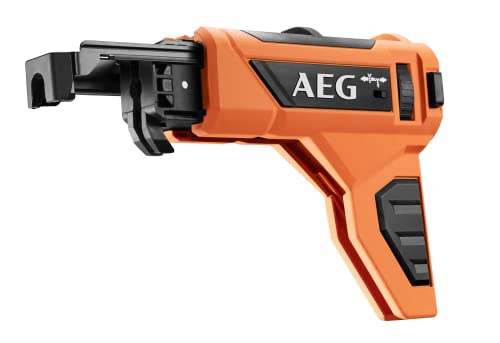 Aeg Bts18Bl-0 Avvitatore Per Cartongesso Brushless A Batteria 18V, Motore Da 5000 G/Min, Beccuccio Regolabile, Attacco Hex Da 1/4 A Rilascio Rapido, P