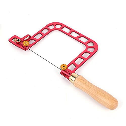 Wincal Seghetto Da Traforo - Mini Seghetto Alternativo Multifunzionale Da 3 Pollici Per La Lavorazione Del Legno, Sega A Mano In Plastica Per Legno Co