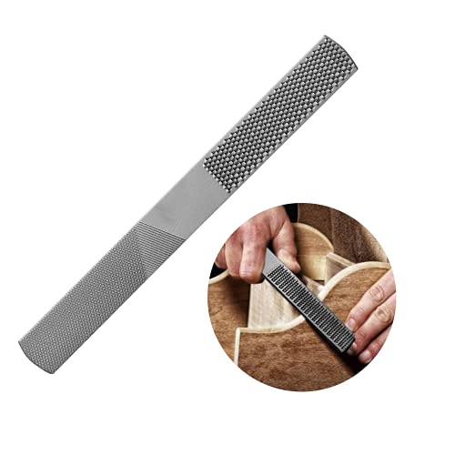 Raspe 4 In 1 A Mezzo Tondo Piatto, In Acciaio Al Carbonio Per Legno, Per Modellare Legno, Pelle, Plastica, Metallo, Tagliapasta Per La Riparazione Di