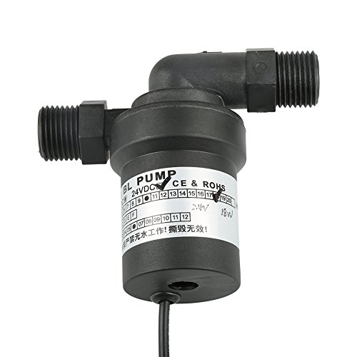 Dc24V Pompa Dell'Acqua Calda Per Solare, Pompa Di Ricircolo Dell'Acqua Calda Sanitaria Per La Plastica Di Ingegneria