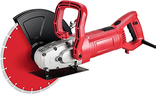 Hzexun Sega Circolare,Sega Elettrica Con 4300Rpm,Sega Per Cemento Bagnato/Asciutto Con Linea D'Acqua Per Il Taglio Di Granito,Mattoni,Porcellana,Cemen