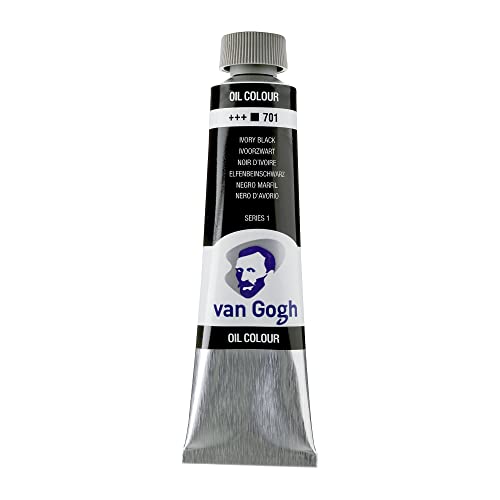 Van Gogh Vernice Olio Avor Nero, Marfil, Negro, Talla Única
