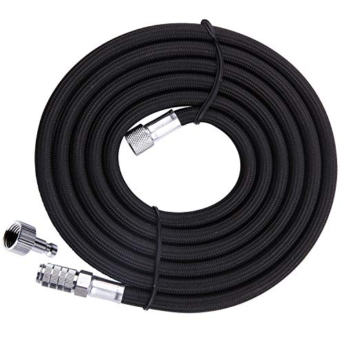 Fengda Tubo Flessibile Aerografo 3 Metri Bd-30 Con Raccordi Standard 1/8 Su Entrambe Le Estremità Con Disconnessione Rapida