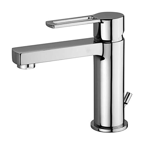 Miscelatore Lavabo Rin075 Cr Ringo Paffoni Con Piletta