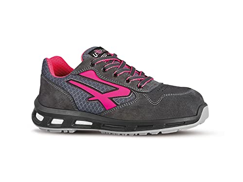 U-Power Red Lion Verok, Scarpe Antinfortunistiche Unisex, Leggere, Flessibili, Anti Perforazione Antiscivolo, Con Suola Infinergy, Con Puntale In Allu
