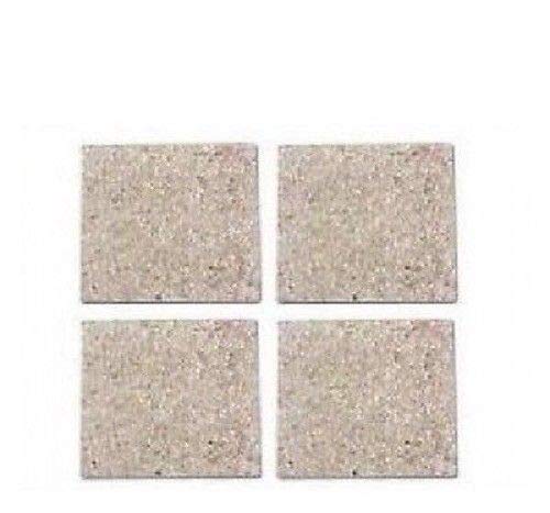 Set Kit 4 Marmette Mattonelle Base Per Ombrellone Ombrelloni Cm.50X50