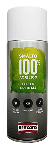 Arexons - Vernice Spray Acrilica 400Ml Arexons Colore Cromo Effetto Specchiante Lucido