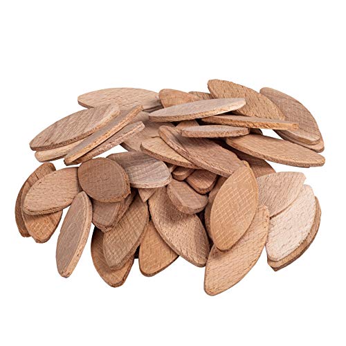 Ferm 50 Tasselli/ Biscotto/Connettore/Piastrine/Lamello Di Collegamento 56 X 23 X 4 Mm Per Fresatrice