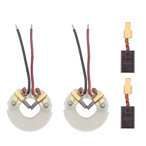 Yinettech 2 Porta Spazzole Di Carbone E Coppia Di Spazzole In Carbonio, 3 X 8 X 13 Mm, Compatibili Con Hilti Sfc14A Sfc14-A Sfc 22-A 22A Utensili Elet