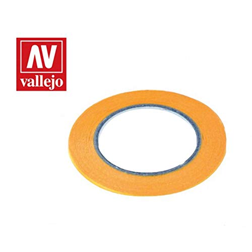 Av Vallejo Tools - Precision Masking Tape 1Mmx18M Twin Pack
