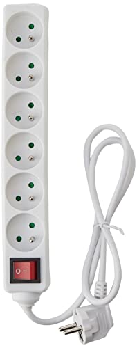 Expert Line, 486011, Ciabatta Elettrica, 6 Slot, 16A