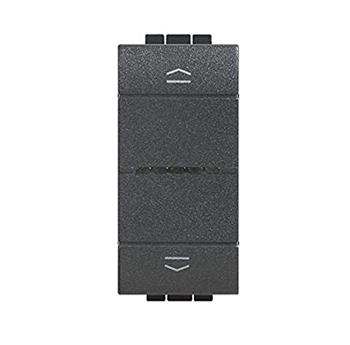 Bticino L4027C Livinglight Comando Tapparella Connesso, Antracite