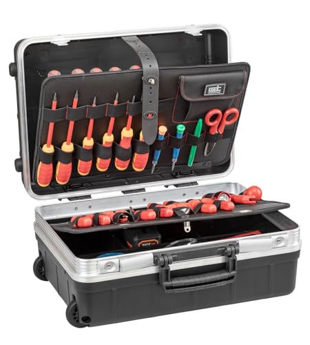 Gt Line, Valigia Trolley Porta Utensili In Abs Termoformato Ad Alto Spessore