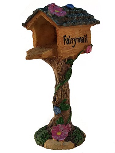 Glitzglam Cassetta Delle Lettere In Miniatura Per Giardino Incantato - Accessorio Per Giardino Fatato