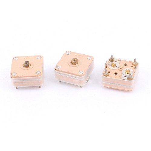 Sourcing Map 3Pcs 224Pf 4 Lineare Pcb Trimmer Sintonia Condensatori Variabili Per Radio